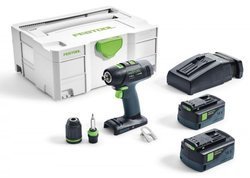 Wiertarko-wkrętarka T 18+3 Li 5,2-Plus Festool 574756