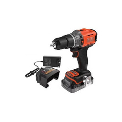 Wiertarko-wkrętarka udarowa Black Decker BCD383D1XC-QW z akumulatorem i ładowarką