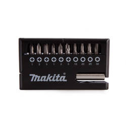 Zestaw 10 końcówek wkrętakowych Makita D-30651 z magnetyczną tuleją chwytową 