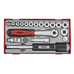 Zestaw kluczy nasadowych Teng Tools TT381912 - 19 elementów