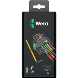 Zestaw kluczy trzpieniowych TORX® BO Multicolour Wera 05073599001