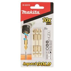 Zestaw końcówek wkrętakowych Makita Impact Gold B-52510