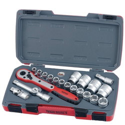 Zestaw nasadek Teng Tools T1221-6 z chwytem kwadratowym 1/2" - 21 elementów