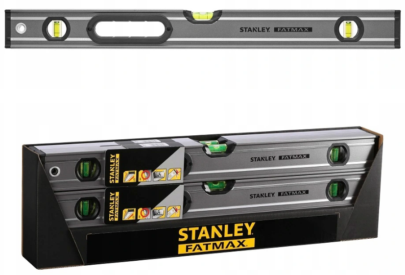 Nivel Stanley FatMax II Magnético: 60 - 90 - 120 - 180cm