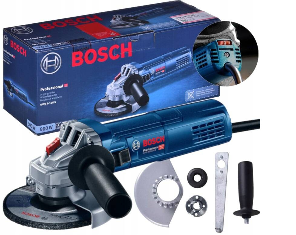 Szlifierka kątowa GWS 9-125 S Bosch 0601396102 - Sklep Bydgoszcz