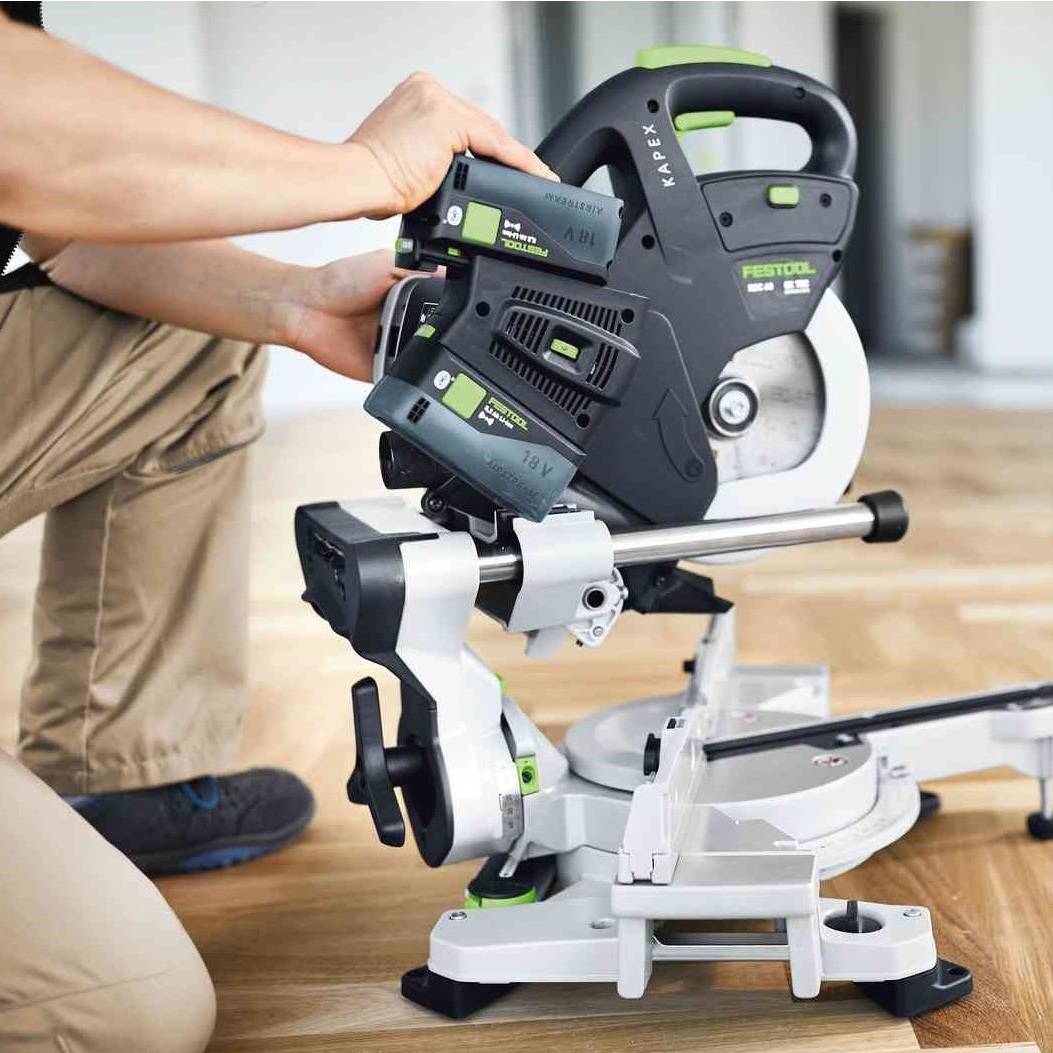 Ukośnica akumulatorowa marki Festool, model KAPEX KSC 60 EB 5,0 I-Plus 