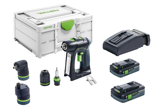 Akumulatorowa wiertarko-wkrętarka C 18 HPC 4.0 I-Set FESTOOL 576992