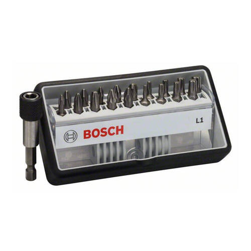 Bity do wkrętarek Bosch Robust Line L PH/PZ/T zestaw 18+1 2607002567