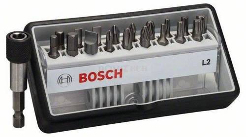 Bosch 2607002568 Zestaw 18+1-częściowych końcówek wkręcających L2 Robust Line