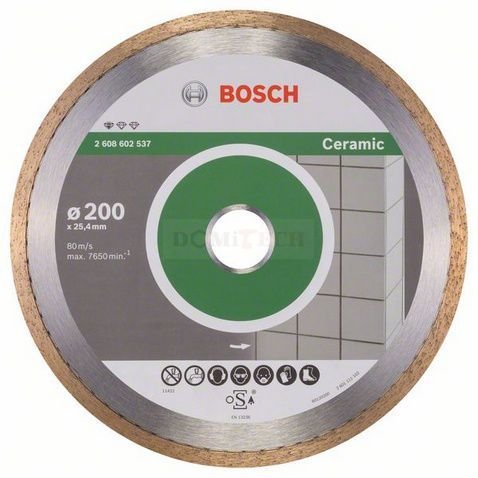 Bosch Diamentowa tarcza tnąca 200 Standard for Ceramic 2608602537