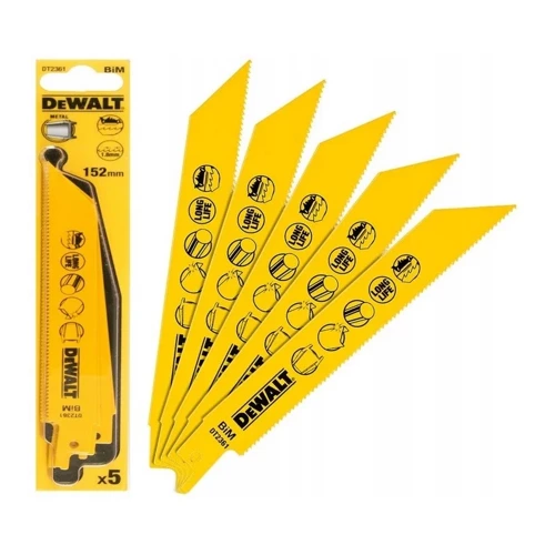 Brzeszczot do piły szablastej 152 mm Dewalt DT2361-QZ