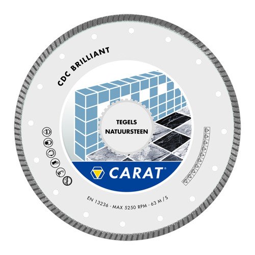 Diamentowa tarcza do cięcia płytek Carat CDC1502000