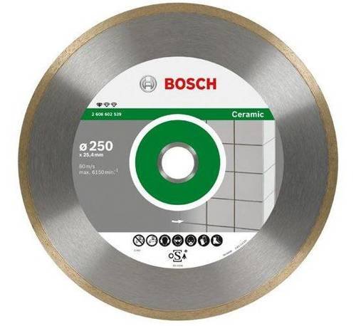 Diamentowa tarcza tnąca 250 mm 2608602539 Bosch