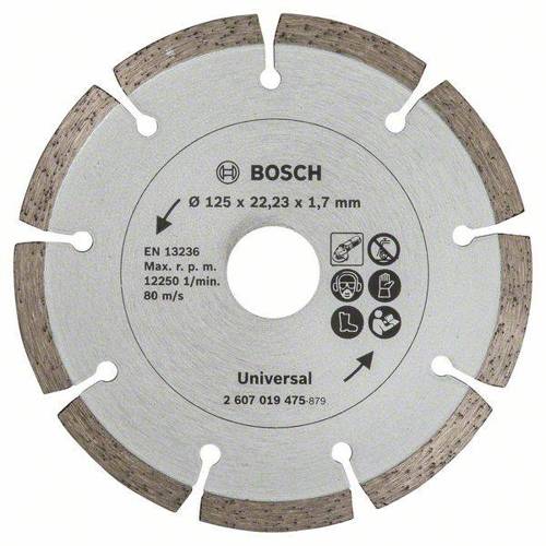 Diamentowa tarcza tnąca do materiałów budowlanych, Ø 125 mm Bosch 2607019475