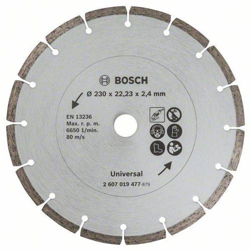 Diamentowa tarcza tnąca do materiałów budowlanych, Ø 230 mm Bosch 2607019477