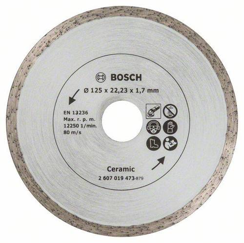 Diamentowa tarcza tnąca do płytek, Ø 125 mm Bosch 2607019473