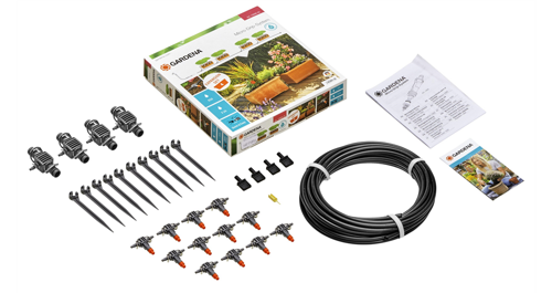 Gardena Micro-Drip-System - zestaw do rozbudowy nawadniania skrzynek balkonowych Gardena 13006-20