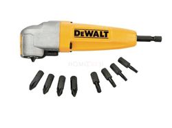 Głowica kątowa DeWalt DT71517 + 9 końcówek wkrętarskich