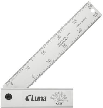 Kątownik nastawny aluminiowy Luna ALA300 LUNA 281080101