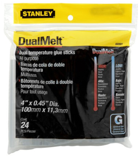 Klej do pistoletu Dual Temp 11,3 mm, 4" 24 szt. 1-GS20DT Stanley