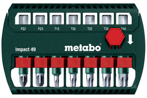 Komplet bitów Metabo Impact 49 628850000