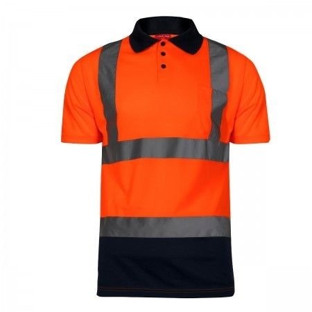 Koszulka Polo ostrzegawcza 2XL Lahti PRO L4030105 pomarańczowa