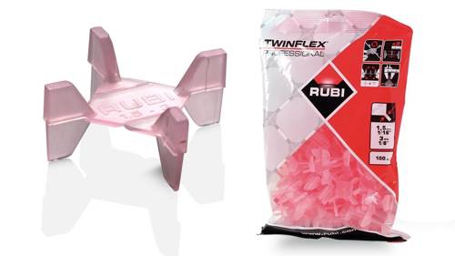 Krzyżyki TwinFlex Rubi 1,5-3 mm - torba 100 szt.