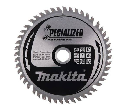 Makita tarcza tnąca do drewna 165x20 24 zęby B-56708