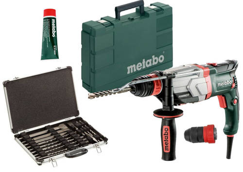 Multimłotek Metabo UHEV 2860-2 Quick 600713500 + dłuta i wiertła + smar