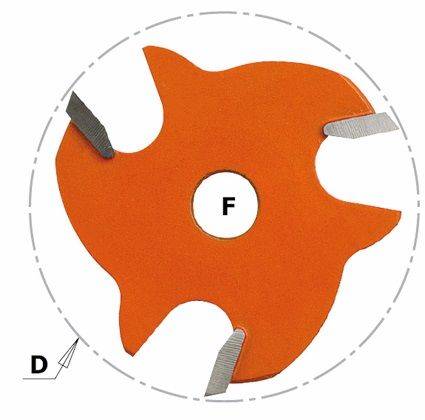 Ostrze HM I=1,5 D=47,6 CMT 822.315.11