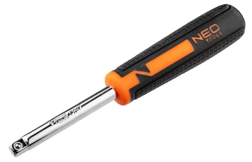 Pokrętło do nasadek 1/4" z uchwytem wkrętakowym NEO Tools 08-257