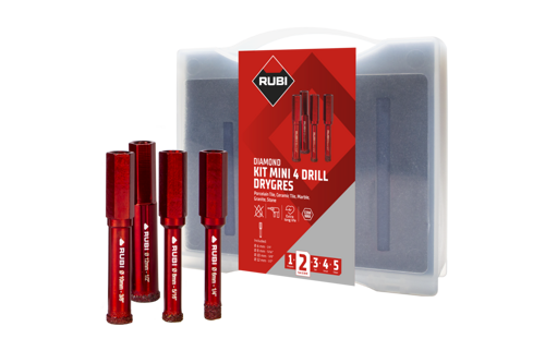 RUBI Zestaw DRYGRES 4DRILL