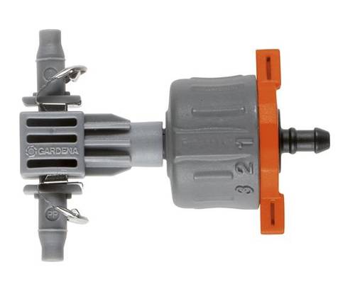 Regulowany kroplownik rzędowy z kompensacją ciśnienia 5szt. Micro-Drip-System GARDENA 08317-29