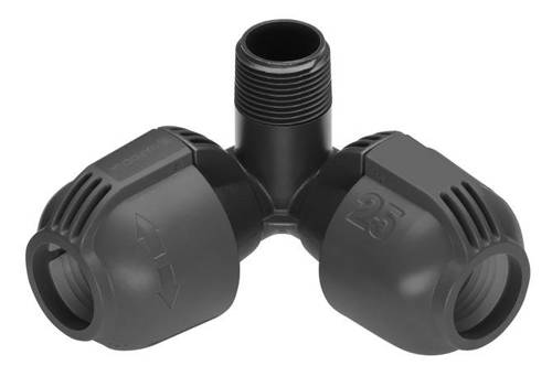 Rozdzielacz narożny 25 mm x 3/4" - gwint zewnętrzny Sprinklersystem GARDENA 02783-20