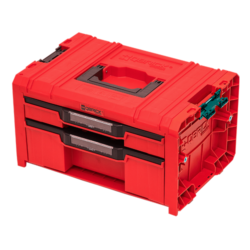Skrzynia narzędziowa Qbrick System PRO Drawer 2 Toolbox 2.0 Expert RED Ultra HD Custom