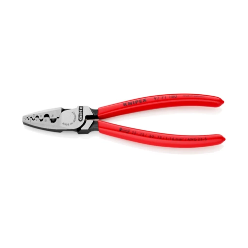 Szczypce do zagniatania tulejek kablowych 180 mm Knipex 9771180