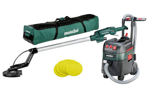 Szlifierka do gipsu Metabo LSV 5-225 z odkurzaczem ASR 35 L ACP