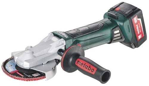 Szlifierka kątowa z płaską głowicą Metabo WF 18 LTX 125 Quick 5,2 Ah