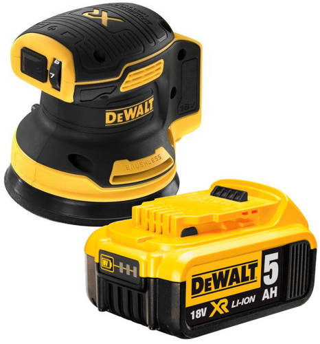 Szlifierka mimośrodowa Dewalt DCW210 z akumulatorem