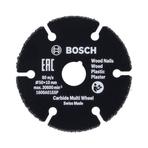 Tarcza Carbide Multi Wheel 50x10mm Bosch 1600A01S5X