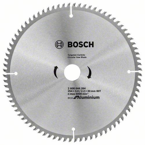 Tarcza Eco for Aluminium do pił kątowych 254x30 Bosch 2608644394