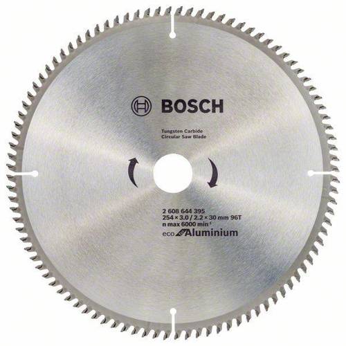 Tarcza Eco for Aluminium do pił kątowych 254x30 Bosch 2608644395