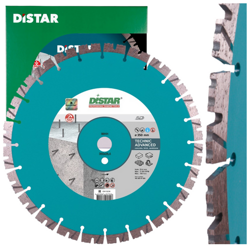 Tarcza diamentowa Distar 350x3,5x25,4mm Technic Advanced 14320347025