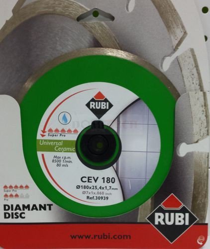 Tarcza diamentowa Rubi CEV 180 SUPERPRO 30939