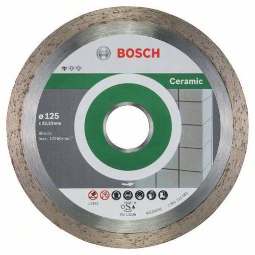 Tarcza diamentowa do ceramiki Bosch 2608603232 o średnicy 125 mm - 10 szt.