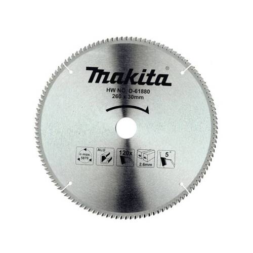 Tarcza do aluminium 260x30 120Z Makita D-61880