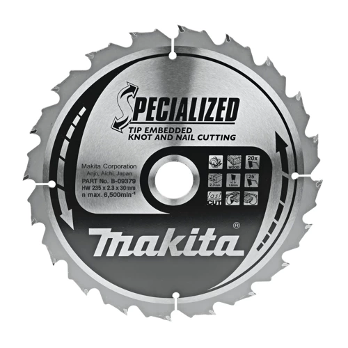 Tarcza do cięcia drewna 235x30 mm Makita B-09379