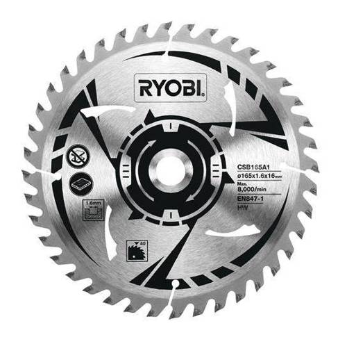 Tarcza do drewna Ryobi 5132002774 165 mm 40 zębów