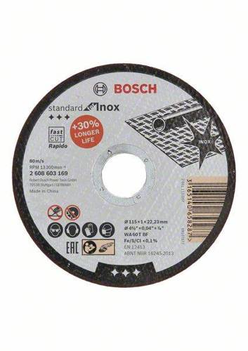 Tarcza tnąca INOX Bosch 2608603169