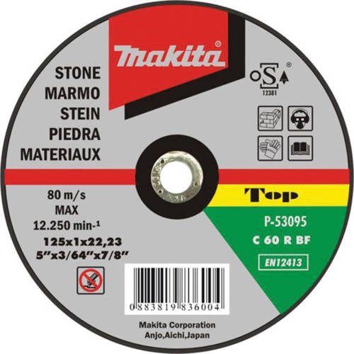 Tarcza tnąca Makita P-53095 125x22,23 mm do kamienia